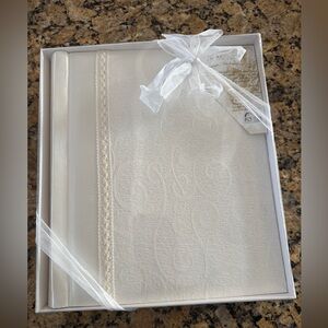 Elegant White Photo Album